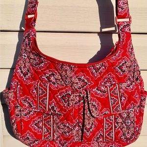 Vera Bradley Shoulder Bag “Frankly Scarlet”